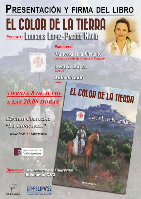 La escritora Lourdes López-Pacios Navío presenta su novela 'El color de la tierra' en La Confianza de Valdepeñas y en Casa Ruiz Morote de Ciudad Real - 2, Foto 2