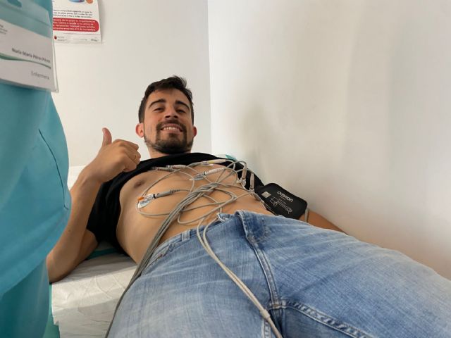 El Hospital Virgen de la Caridad de Cartagena realiza las pruebas médicas de inicio de temporada a la plantilla del Fútbol Club Cartagena - 2, Foto 2