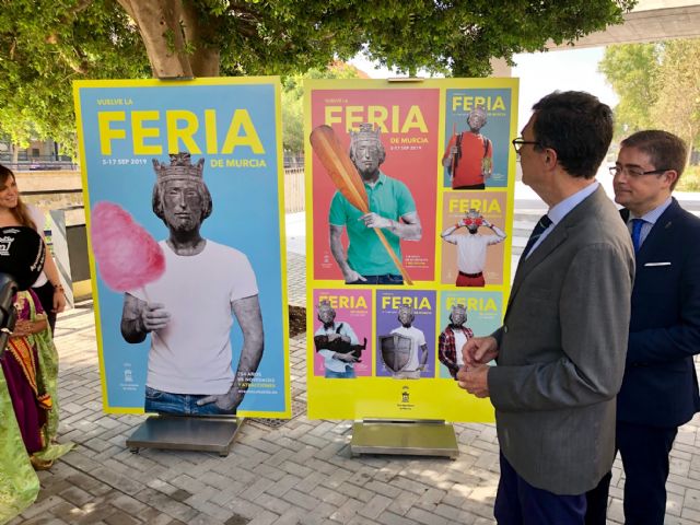 El rey Alfonso X protagoniza el cartel de la Feria de Murcia, 754 años después de su fundación - 2, Foto 2