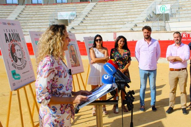 DePol, Barón Rojo, Isabel Aaiún, Abraham y Lucrecia, en la Feria y Fiestas de septiembre de Lorca - 2, Foto 2