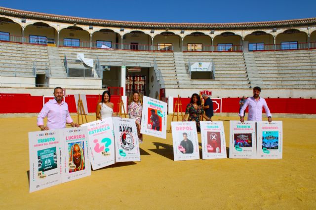 DePol, Barón Rojo, Isabel Aaiún, Abraham y Lucrecia, en la Feria y Fiestas de septiembre de Lorca - 3, Foto 3