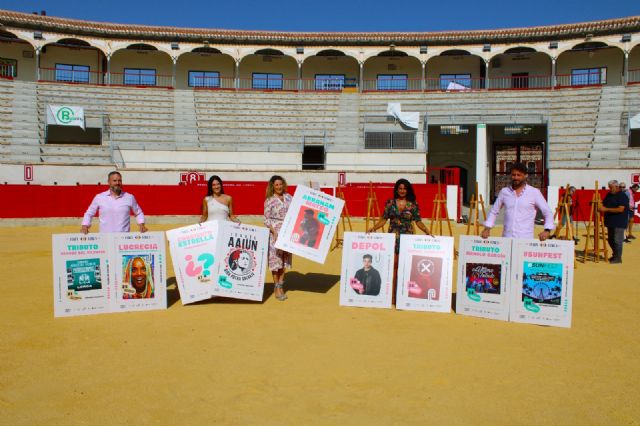 DePol, Barón Rojo, Isabel Aaiún, Abraham y Lucrecia, en la Feria y Fiestas de septiembre de Lorca - 5, Foto 5