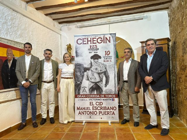 La ganadería de Victorino Martín lidiará por primera vez en la Plaza de Toros de Cehegín en la corrida conmemorativa de su 125 aniversario La ganadería de Victorino Martín lidiará por primera vez en la Plaza de Toros de Cehegín en la corrida conmemorativa de su 125 aniversario