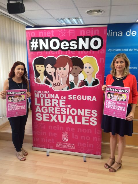 El Ayuntamiento de Molina de Segura pone en marcha la campaña #NOesNO contra las agresiones sexuales en fiestas - 2, Foto 2