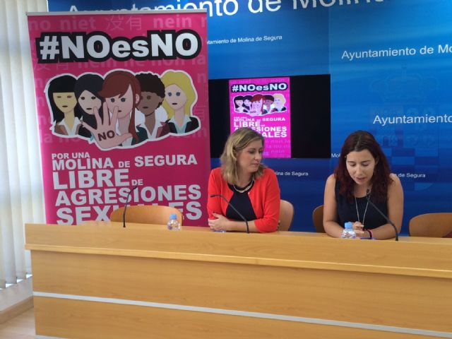 El Ayuntamiento de Molina de Segura pone en marcha la campaña #NOesNO contra las agresiones sexuales en fiestas - 3, Foto 3