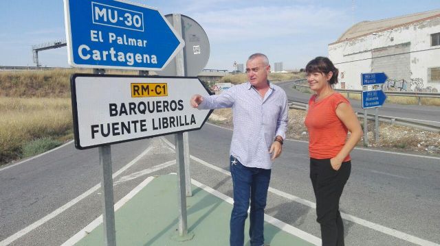 Podemos y Cambiemos Alcantarilla denuncian que la población de Alcantarilla quedaría aislada con la supresión de la entrada de la MU-30 - 2, Foto 2