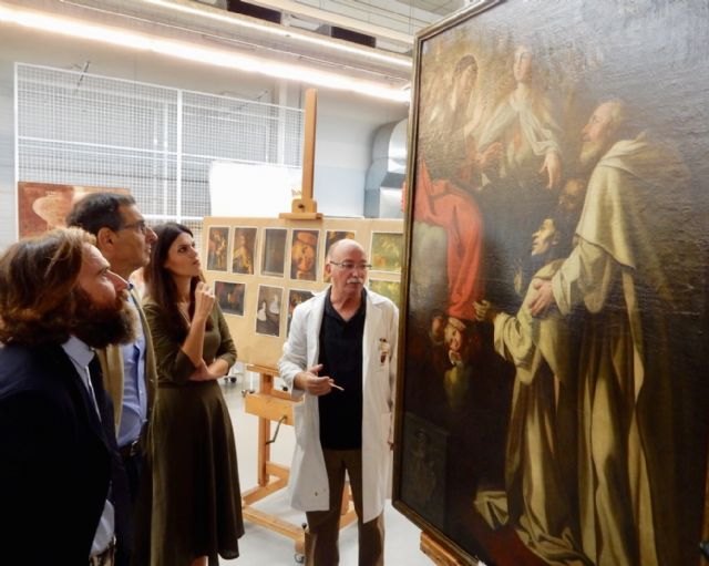 Cultura restaura un lienzo del siglo XVII del pintor alicantino Jerónimo Jacinto de Espinosa - 1, Foto 1