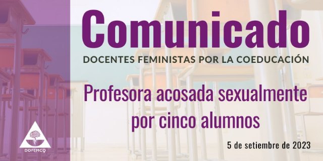 Comunicado al respecto de la noticia de la profesora acosada por cinco alumnos en Catalunya - 1, Foto 1