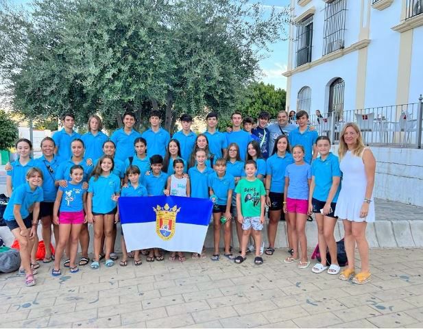 Éxito del Club de Natación en el Municipio sevillano de Alcalá del Río en el Circuito Estival - 1, Foto 1