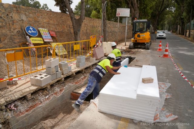 Espacio Algameca continúa la tercera fase y amplía la red de drenaje de aguas pluviales en el Barrio de la Concepción - 1, Foto 1