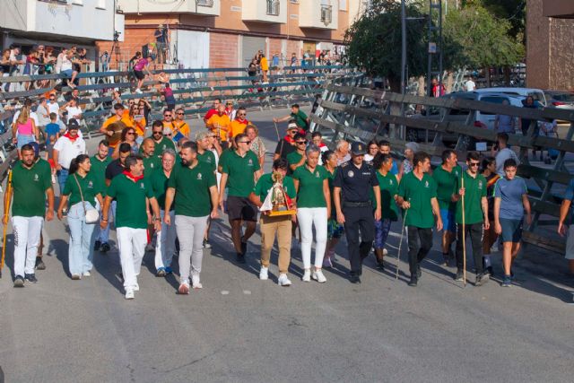 Espectaculares carreras en el cuarto encierro protagonizado por los novillos de Valdellán - 1, Foto 1