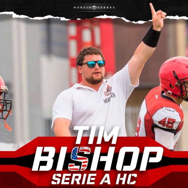 Tim Bishop, nuevo Head Coach de Murcia Cobras - 1, Foto 1