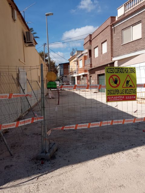 Sí Cartagena denuncia que la obra de acondicionamiento de la calle don José Marcos de la Palma lleva tres meses parada - 4, Foto 4