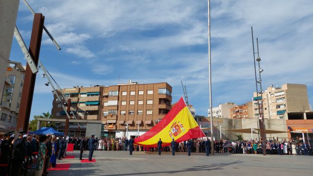 Alcantarilla celebra el tradicional acto de Homenaje a la Bandera de España - 1, Foto 1