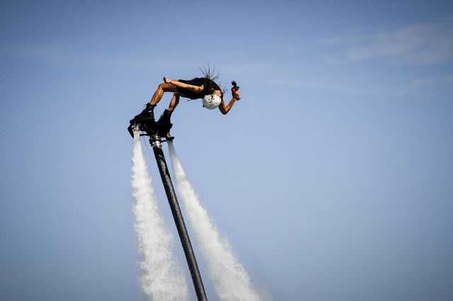 Jorge Encabo y Elena Vera se proclaman campeones del Campeonato de Espaa de Flisky, Foto 1