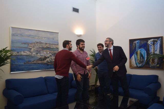 El GPP aborda con los presidentes del Consejo de Estudiantes de la UMU y la UPCT la reforma de la Ley de Universidades - 1, Foto 1