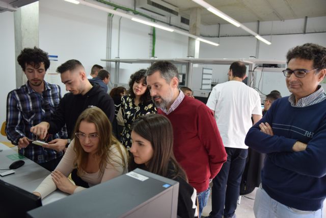 Cuarenta estudiantes de EUt+ desarrollan en la UPCT sus propios dispositivos de calidad ambiental - 1, Foto 1