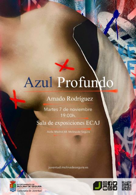 El Espacio de Creación Artística Joven de Molina de Segura acoge la exposición de AZUL PROFUNDO, de Amado Rodríguez, del 7 de noviembre al 1 de diciembre - 1, Foto 1