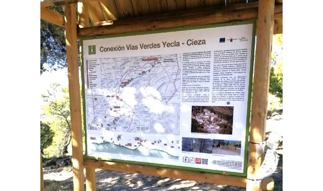 La conexión de las vías verdes del Chicharra y el camino de la Vera Cruz potenciarán el turismo en Cieza - 1, Foto 1