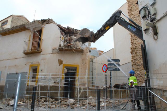 El Ayuntamiento derriba una edificación para recuperar la Torre 9 y la Cortina 13 de la antigua Muralla Medieval de Lorca - 4, Foto 4