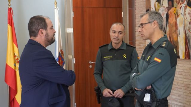 Cervera se reúne con el coronel jefe de la Guardia Civil en la Región de Murcia - 2, Foto 2