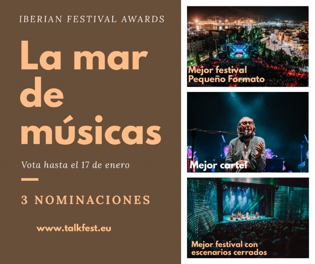 La Mar de Músicas candidata a tres categorías en los Iberian Festival Awards que premia a los festivales de España y Portugal - 2, Foto 2