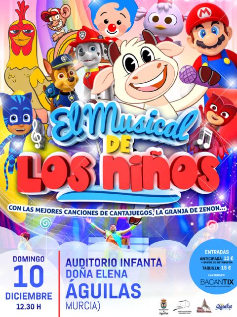 El musical de los niños, plan familiar para este domingo en Águilas - 3, Foto 3