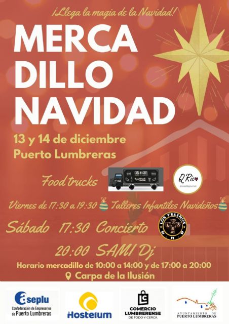 Puerto Lumbreras contará con un Mercadillo de Navidad los días 13 y 14 de diciembre en la Carpa de la Ilusión - 2, Foto 2