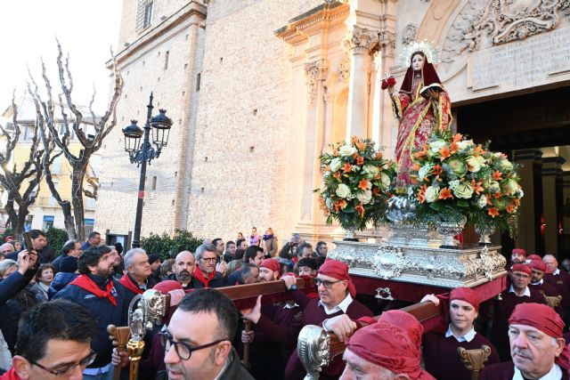 López Miras asiste en Totana a la romería de Santa Eulalia, una jornada de alegría y devoción - 1, Foto 1