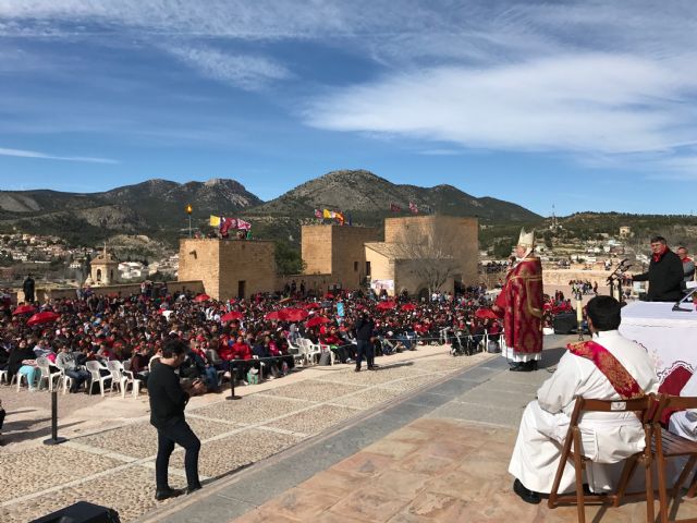 Más de 3.600 alumnos de Religión Católica peregrinan a Caravaca - 2, Foto 2