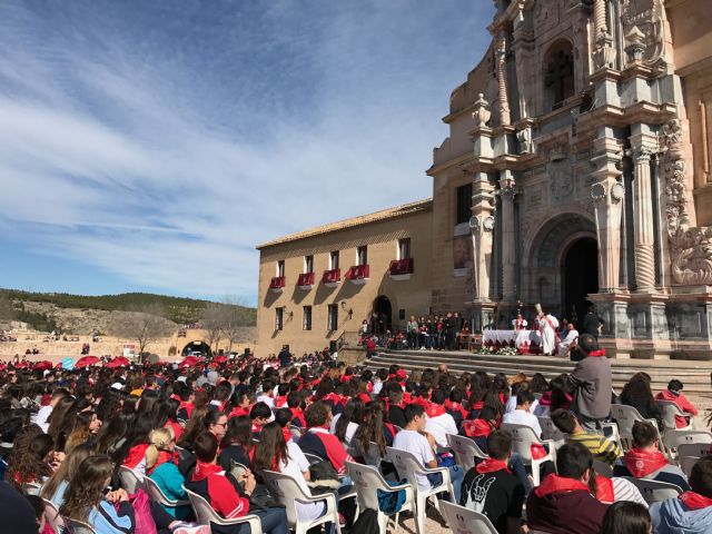 Más de 3.600 alumnos de Religión Católica peregrinan a Caravaca - 3, Foto 3