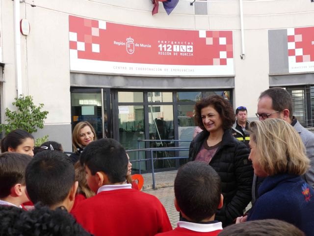 Más de 300 escolares visitarán esta semana el Centro de Coordinación de Emergencias 1-1-2 - 1, Foto 1