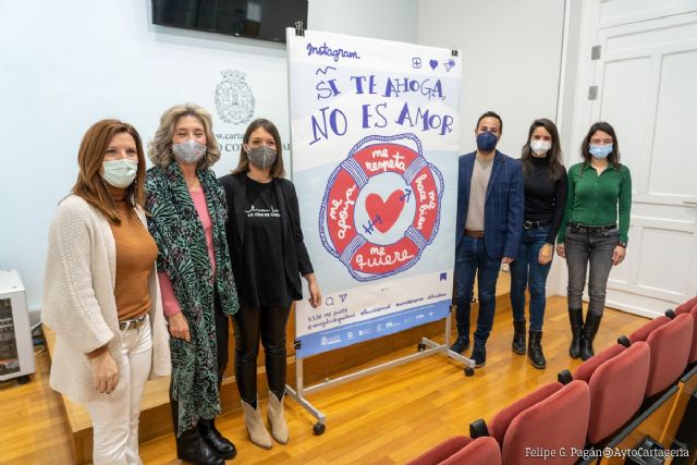 ´Si te ahoga no es amor´ vuelve a poner el acento sobre los amores saludables entre la población joven de Cartagena - 1, Foto 1