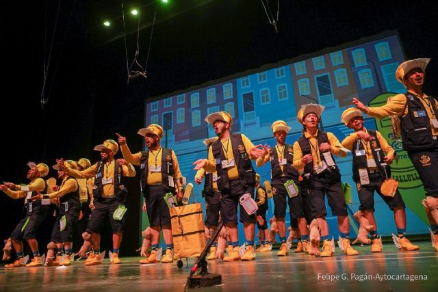 Seis grupos actúan en El Batel para ser la mejor chirigota del Carnaval de Cartagena - 1, Foto 1