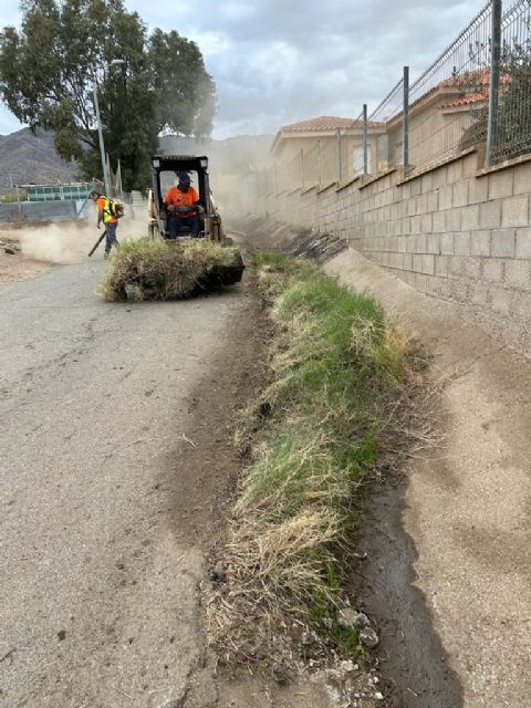 Más de 300 kilómetros de caminos y cunetas han sido desbrozados en pedanías del municipio - 1, Foto 1