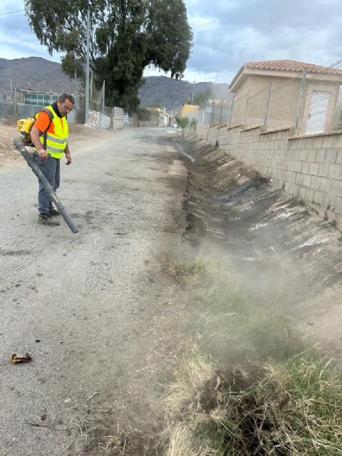 Más de 300 kilómetros de caminos y cunetas han sido desbrozados en pedanías del municipio - 2, Foto 2