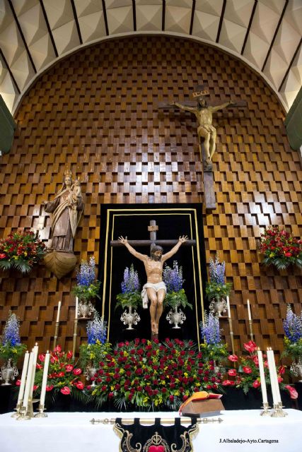 La iglesia de Santo Domingo honró al Cristo del Socorro - 1, Foto 1