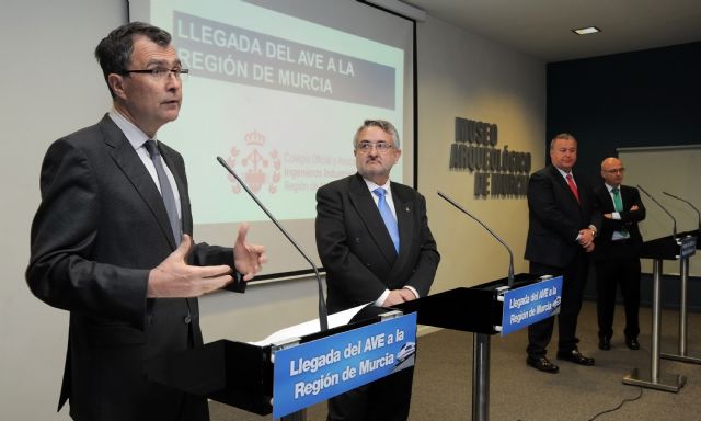 Ballesta apela a la unidad sin fisuras de la sociedad murciana para la llegada del AVE soterrado a Murcia - 2, Foto 2