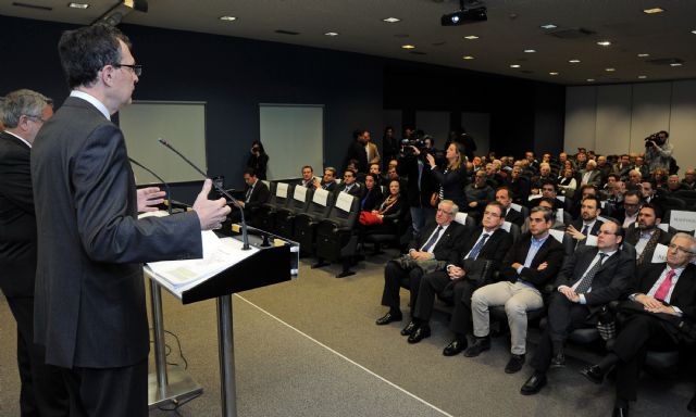 Ballesta apela a la unidad sin fisuras de la sociedad murciana para la llegada del AVE soterrado a Murcia - 4, Foto 4