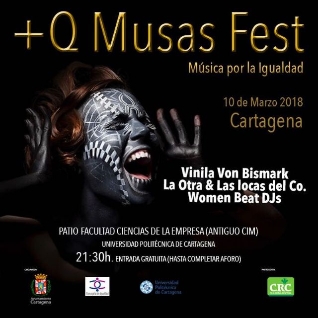 La musica por la igualdad sonara este sabado en + Q Musas Fest - 1, Foto 1