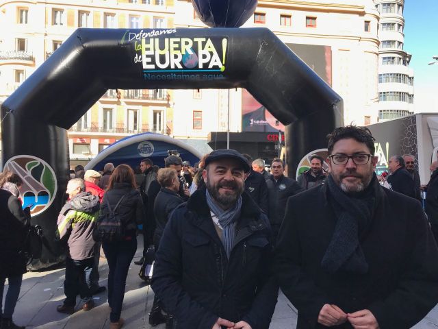 Ciudadanos reitera en Madrid su apoyo al Manifiesto Levantino por el Agua y pide que se despolitice la solución para el déficit hídrico de la Región - 1, Foto 1