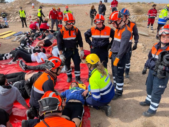 Simulacro del Aeropuerto Internacional de la Región de Murcia - 1, Foto 1