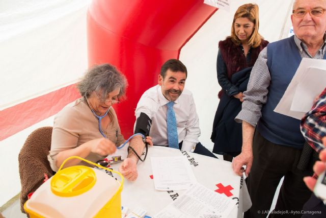 Alcalde y concejales visitan la carpa de Sodicar en el Día Mundial de la Salud - 3, Foto 3
