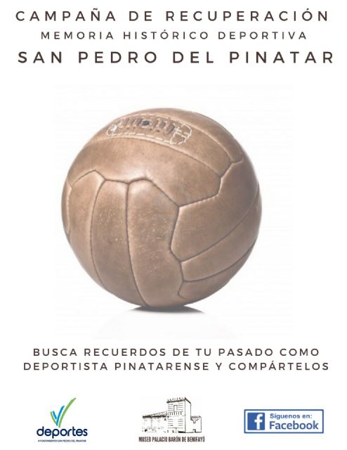 San Pedro del Pinatar busca la colaboración de sus vecinos para recuperar la historia del deporte local - 1, Foto 1