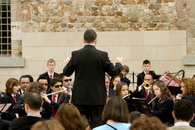 La Plaza San Francisco acogerá el Viernes de Dolores un concierto de la banda de música Santa Cecilia de Pozo Estrecho - 1, Foto 1