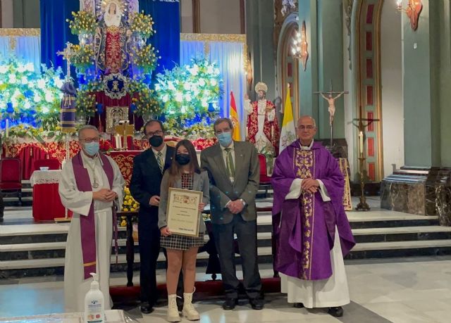 La Agrupación de la Oración en el Huerto nombra madrina del tercio infantil a Sofía González Candela - 1, Foto 1