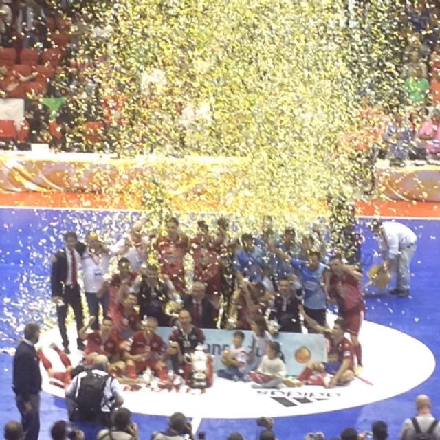 Ballesta afirma que el espíritu de equipo ha permitido al Pozo Murcia quitarse la espina y ganar la Copa del Rey de Fútbol Sala - 2, Foto 2