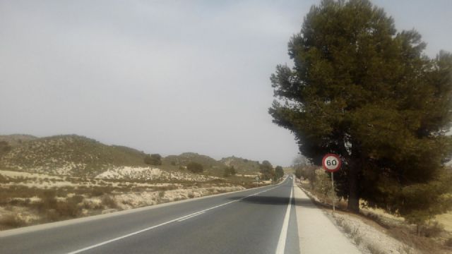 La carretera de Caravaca a Calasparra será la primera vía regional con guías sonoras para mejorar la seguridad de los conductores - 1, Foto 1