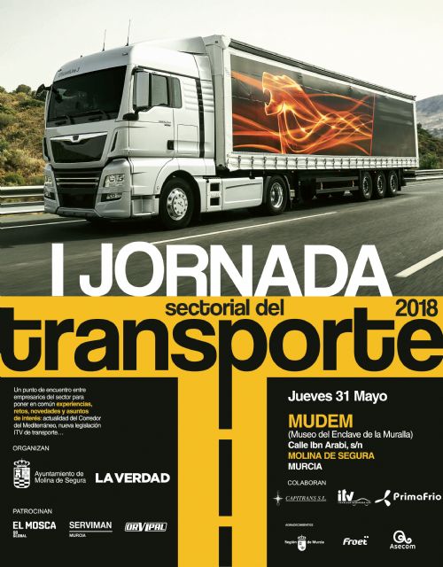 La I Jornada sectorial del Transporte analizará en Molina de Segura la situación actual del sector y sus retos de futuro - 3, Foto 3