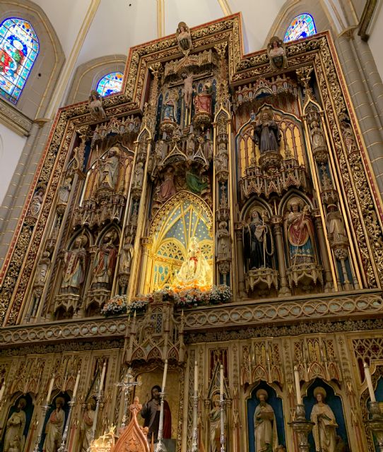 La Fuensanta amplía su estancia en la Catedral para estar en la ordenación de Mons. Chico - 1, Foto 1